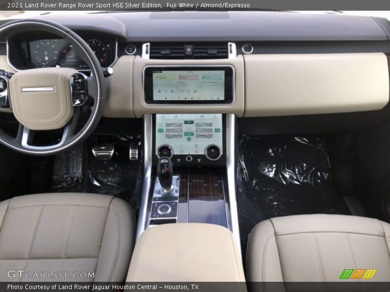 Dashboard of 2021 Range Rover Sport HSE Silver Edition