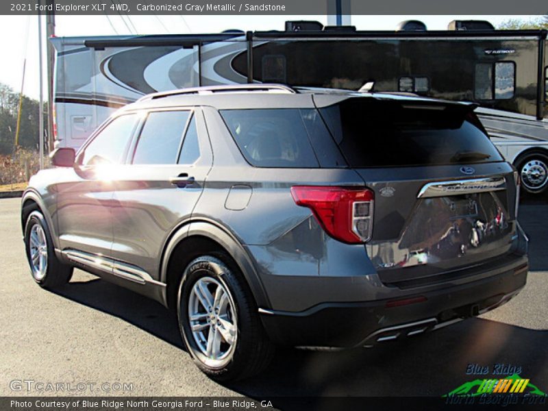 Carbonized Gray Metallic / Sandstone 2021 Ford Explorer XLT 4WD