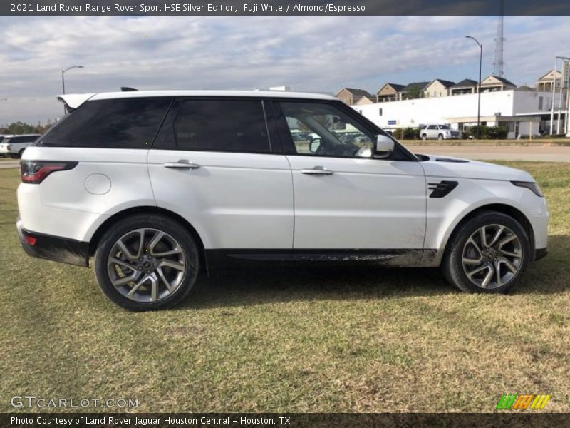 Fuji White / Almond/Espresso 2021 Land Rover Range Rover Sport HSE Silver Edition