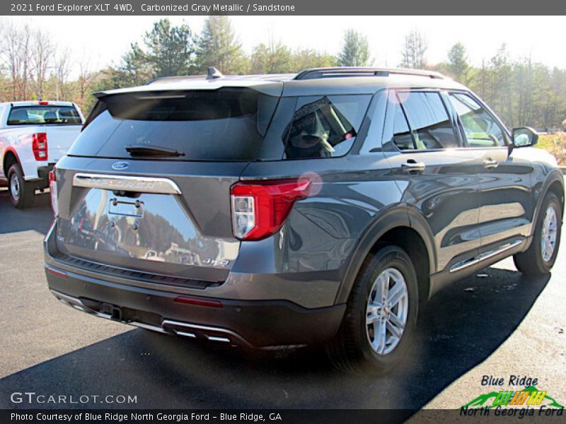Carbonized Gray Metallic / Sandstone 2021 Ford Explorer XLT 4WD