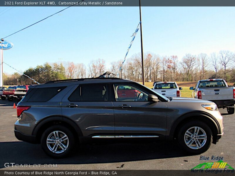 Carbonized Gray Metallic / Sandstone 2021 Ford Explorer XLT 4WD