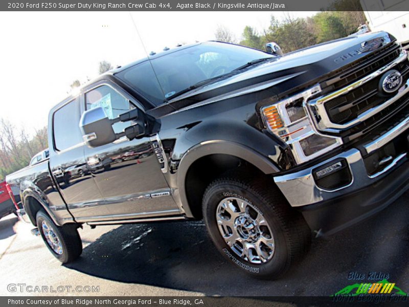 Agate Black / Kingsville Antique/Java 2020 Ford F250 Super Duty King Ranch Crew Cab 4x4