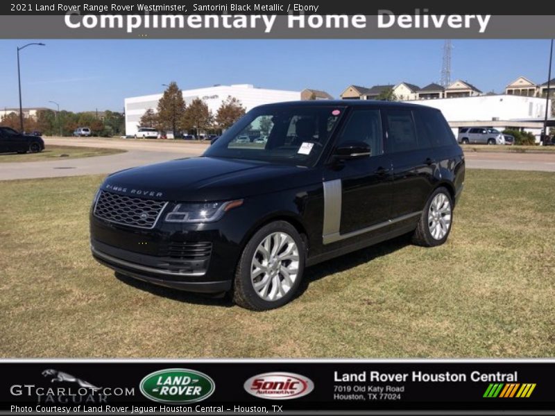 Santorini Black Metallic / Ebony 2021 Land Rover Range Rover Westminster