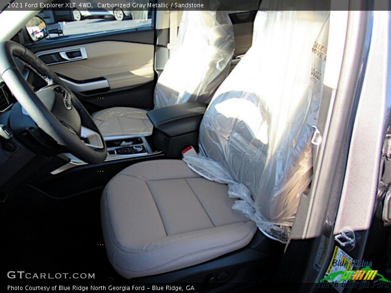 Carbonized Gray Metallic / Sandstone 2021 Ford Explorer XLT 4WD