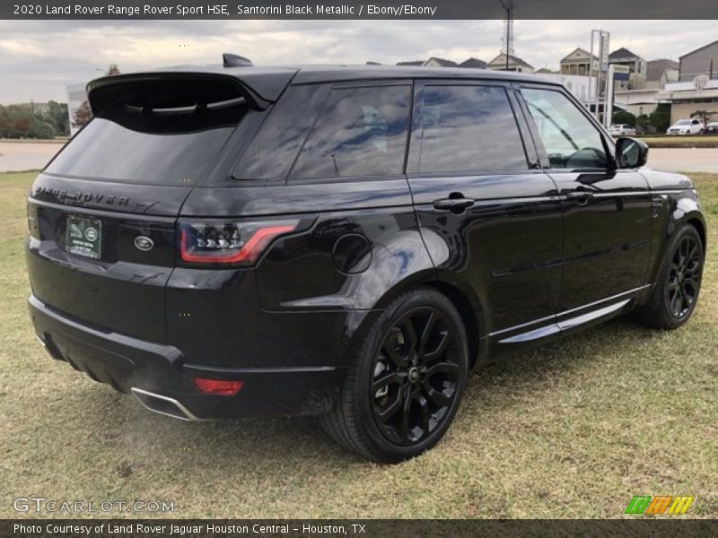 Santorini Black Metallic / Ebony/Ebony 2020 Land Rover Range Rover Sport HSE
