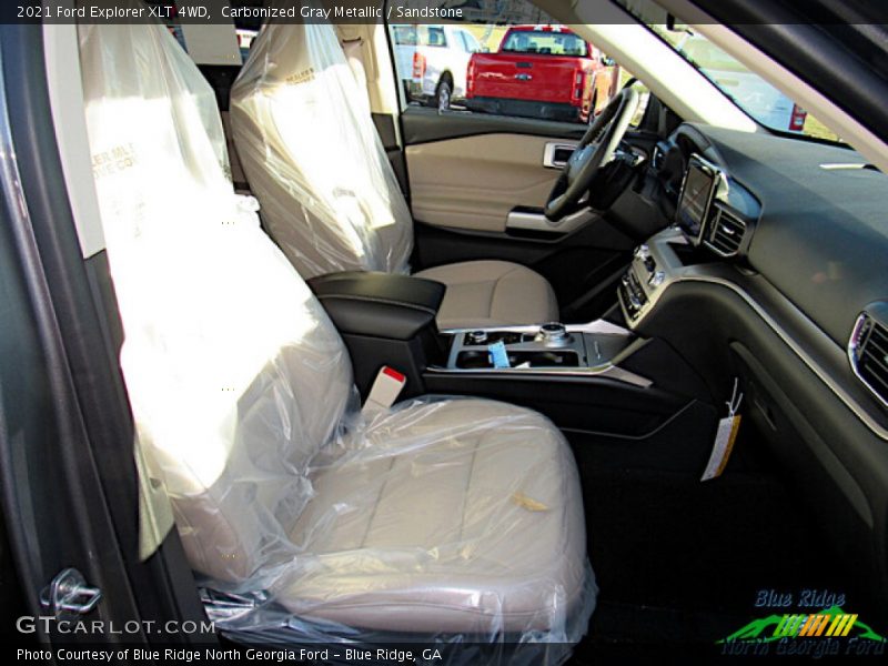 Carbonized Gray Metallic / Sandstone 2021 Ford Explorer XLT 4WD