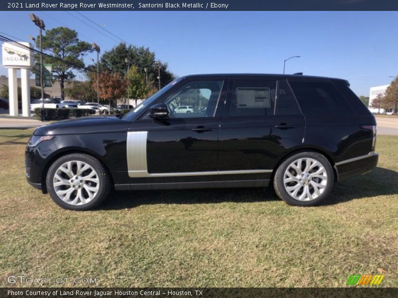 Santorini Black Metallic / Ebony 2021 Land Rover Range Rover Westminster