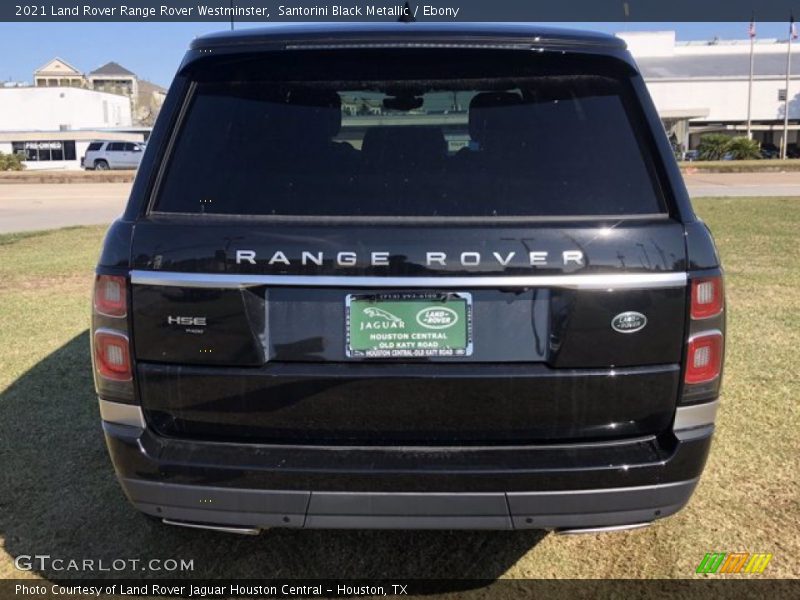 Santorini Black Metallic / Ebony 2021 Land Rover Range Rover Westminster