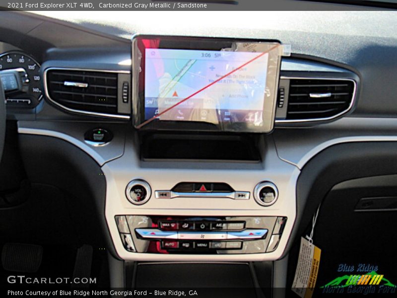 Carbonized Gray Metallic / Sandstone 2021 Ford Explorer XLT 4WD