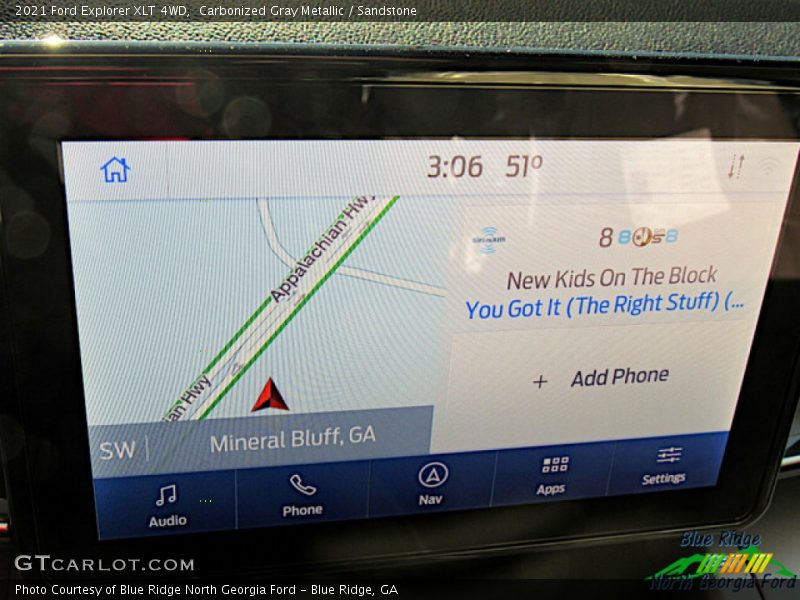 Carbonized Gray Metallic / Sandstone 2021 Ford Explorer XLT 4WD