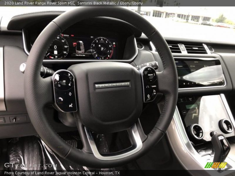 Santorini Black Metallic / Ebony/Ebony 2020 Land Rover Range Rover Sport HSE