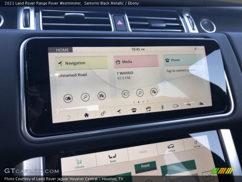 Santorini Black Metallic / Ebony 2021 Land Rover Range Rover Westminster
