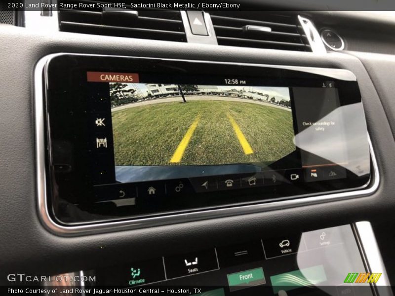 Santorini Black Metallic / Ebony/Ebony 2020 Land Rover Range Rover Sport HSE