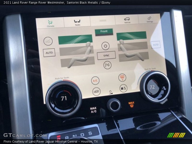 Santorini Black Metallic / Ebony 2021 Land Rover Range Rover Westminster