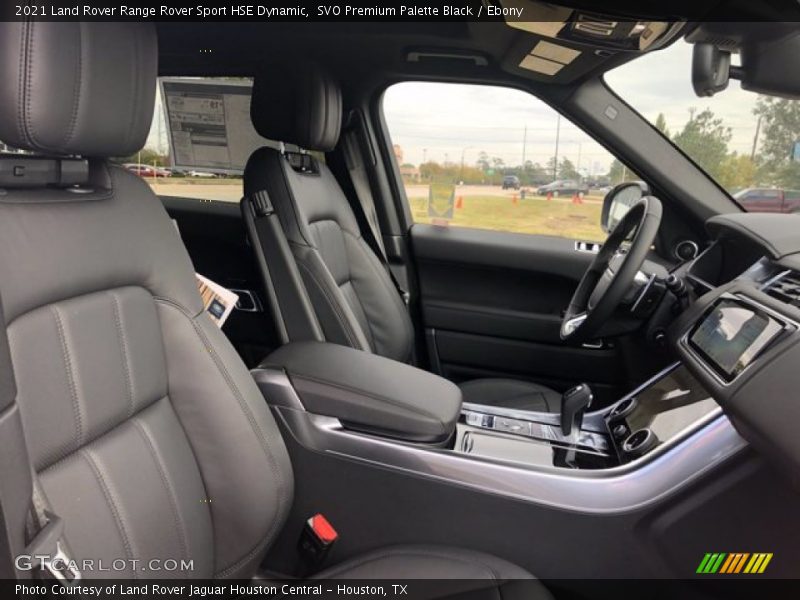 Front Seat of 2021 Range Rover Sport HSE Dynamic