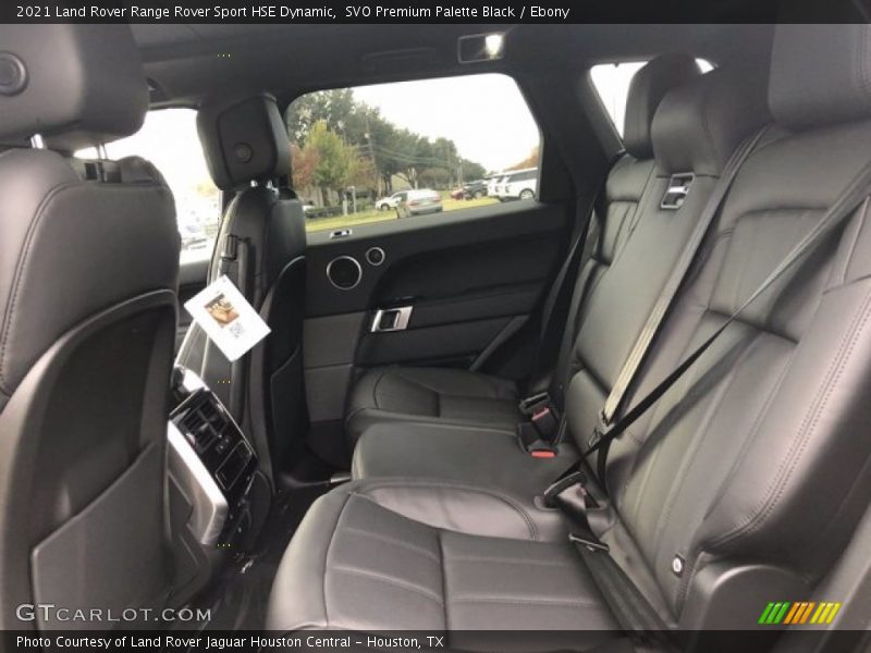 Rear Seat of 2021 Range Rover Sport HSE Dynamic