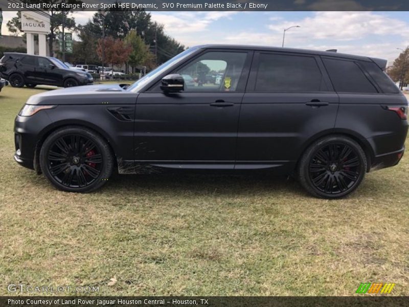  2021 Range Rover Sport HSE Dynamic SVO Premium Palette Black