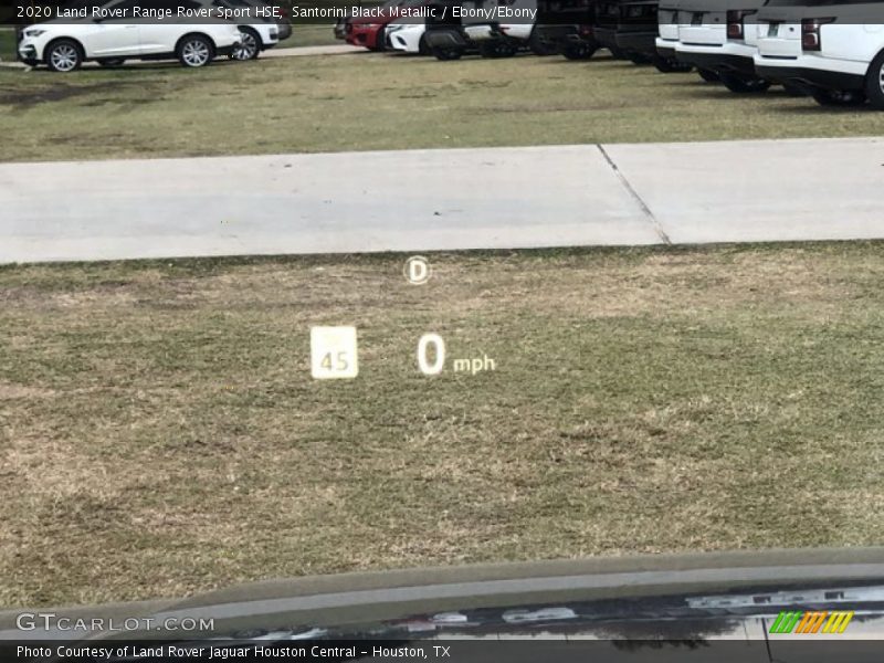 Santorini Black Metallic / Ebony/Ebony 2020 Land Rover Range Rover Sport HSE