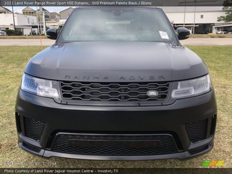 SVO Premium Palette Black / Ebony 2021 Land Rover Range Rover Sport HSE Dynamic