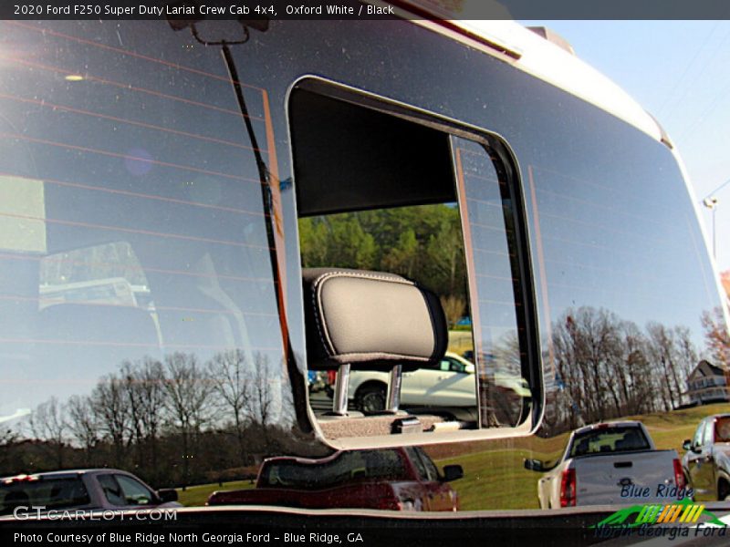 Oxford White / Black 2020 Ford F250 Super Duty Lariat Crew Cab 4x4
