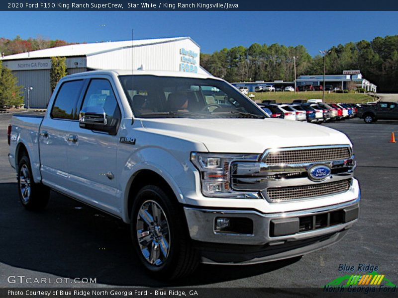 Star White / King Ranch Kingsville/Java 2020 Ford F150 King Ranch SuperCrew