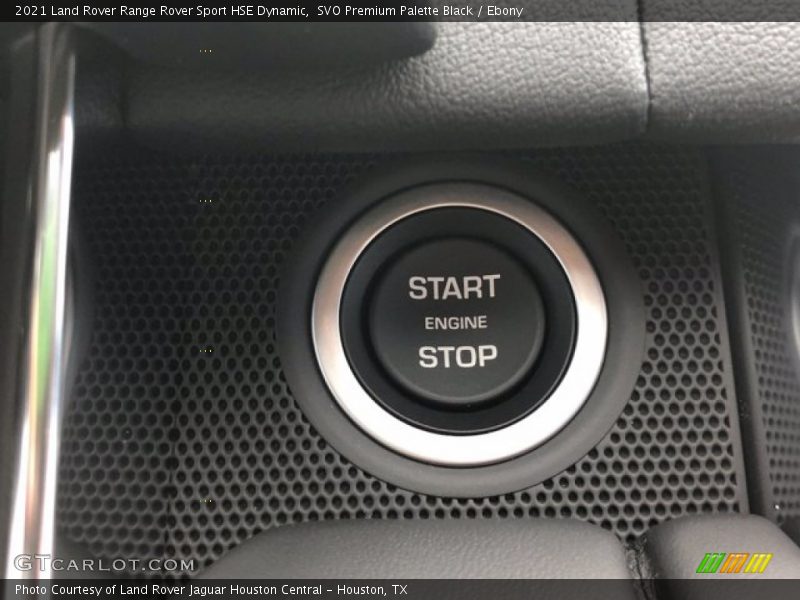 Controls of 2021 Range Rover Sport HSE Dynamic