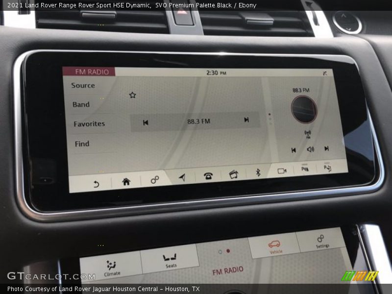 SVO Premium Palette Black / Ebony 2021 Land Rover Range Rover Sport HSE Dynamic