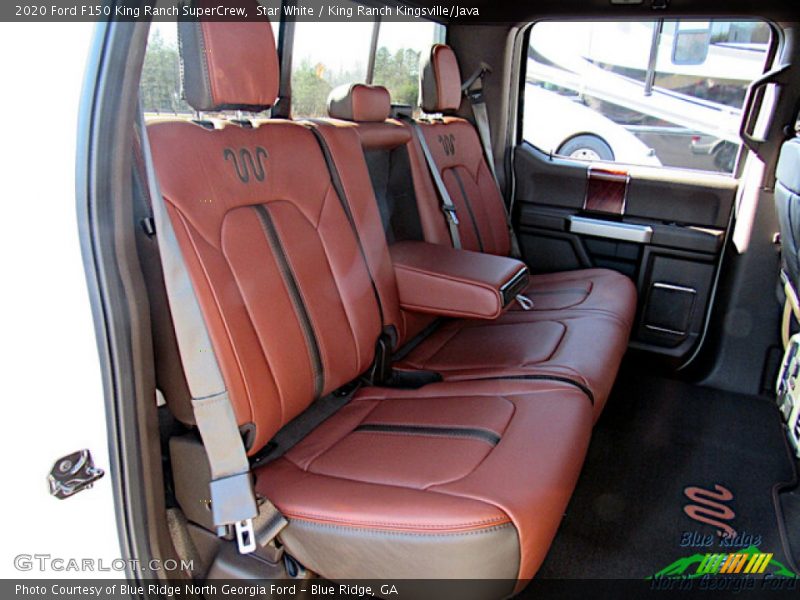 Rear Seat of 2020 F150 King Ranch SuperCrew