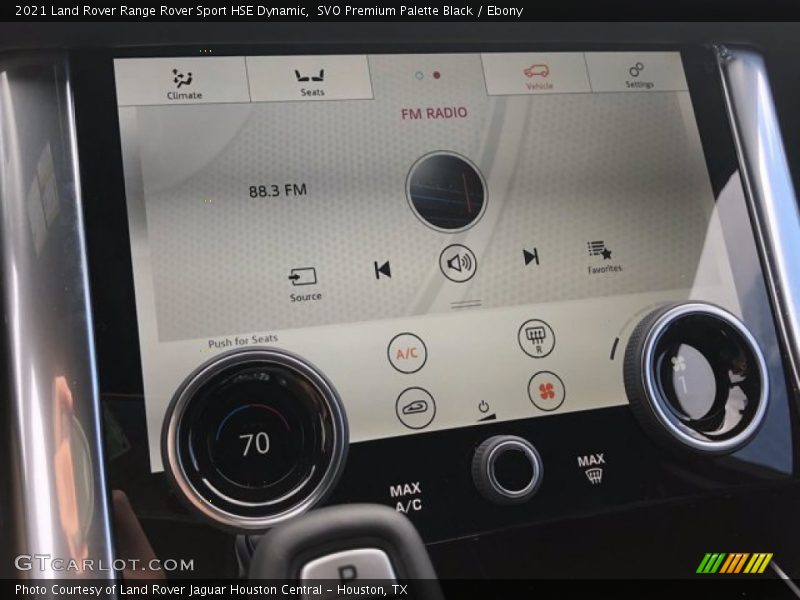 SVO Premium Palette Black / Ebony 2021 Land Rover Range Rover Sport HSE Dynamic