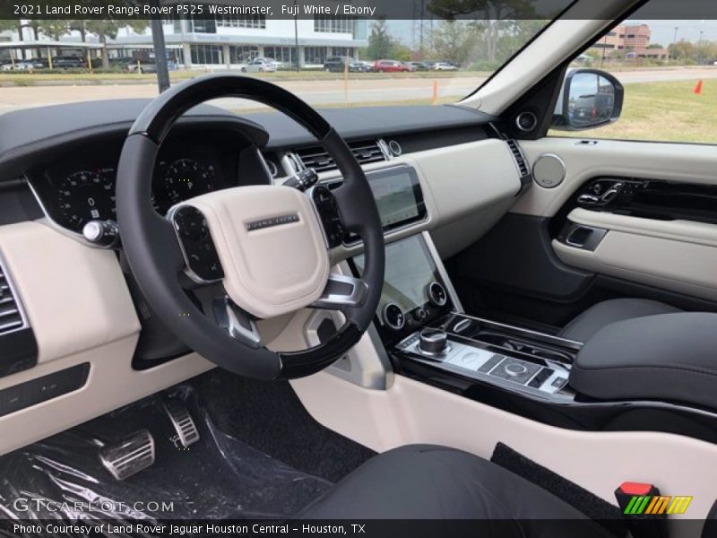 Front Seat of 2021 Range Rover P525 Westminster