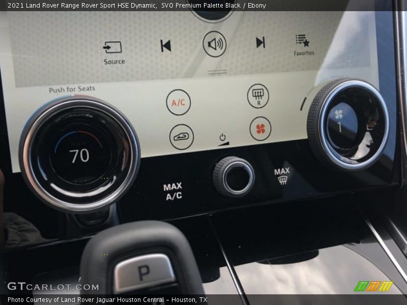SVO Premium Palette Black / Ebony 2021 Land Rover Range Rover Sport HSE Dynamic