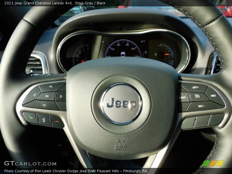 Sting-Gray / Black 2021 Jeep Grand Cherokee Laredo 4x4