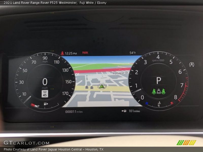  2021 Range Rover P525 Westminster P525 Westminster Gauges