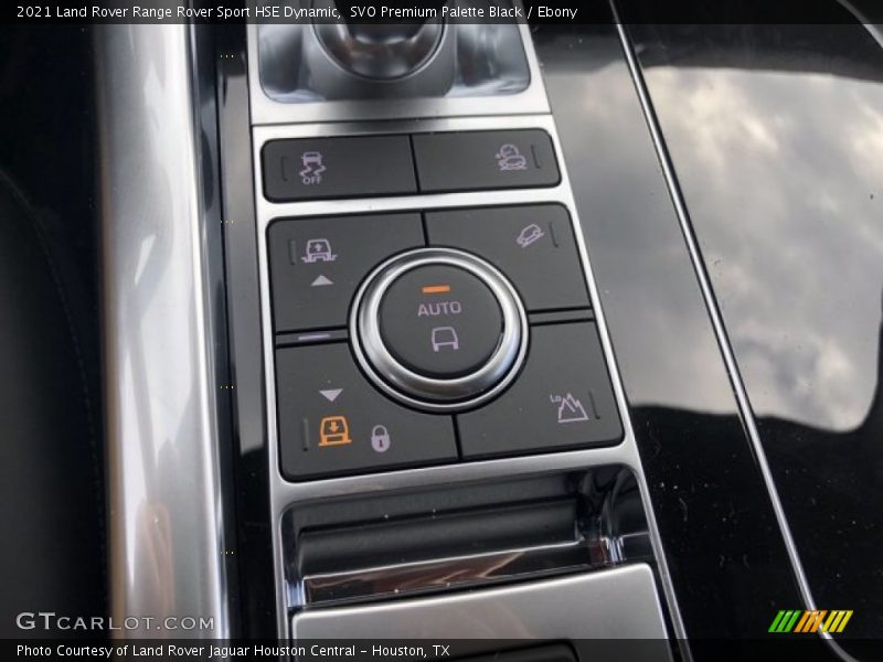 Controls of 2021 Range Rover Sport HSE Dynamic