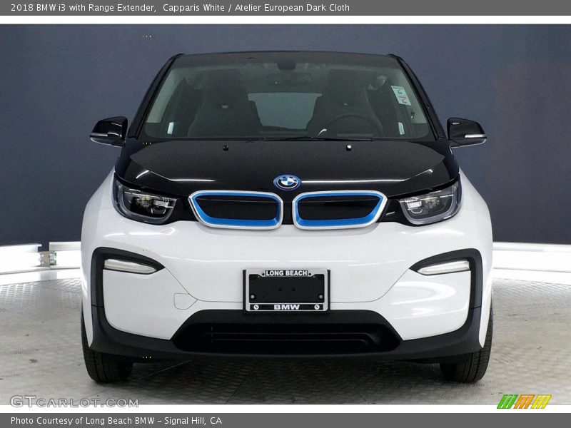 Capparis White / Atelier European Dark Cloth 2018 BMW i3 with Range Extender