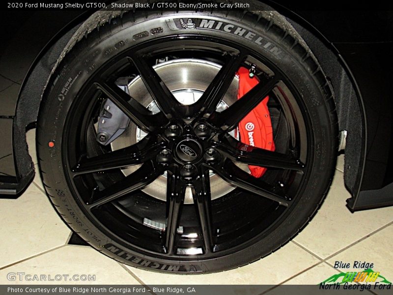 Shadow Black / GT500 Ebony/Smoke Gray Stitch 2020 Ford Mustang Shelby GT500
