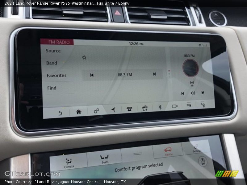 Fuji White / Ebony 2021 Land Rover Range Rover P525 Westminster