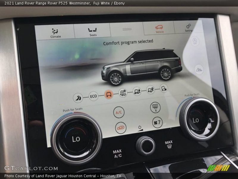 Fuji White / Ebony 2021 Land Rover Range Rover P525 Westminster