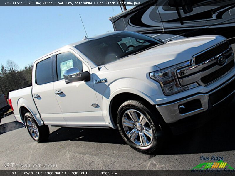 Star White / King Ranch Kingsville/Java 2020 Ford F150 King Ranch SuperCrew