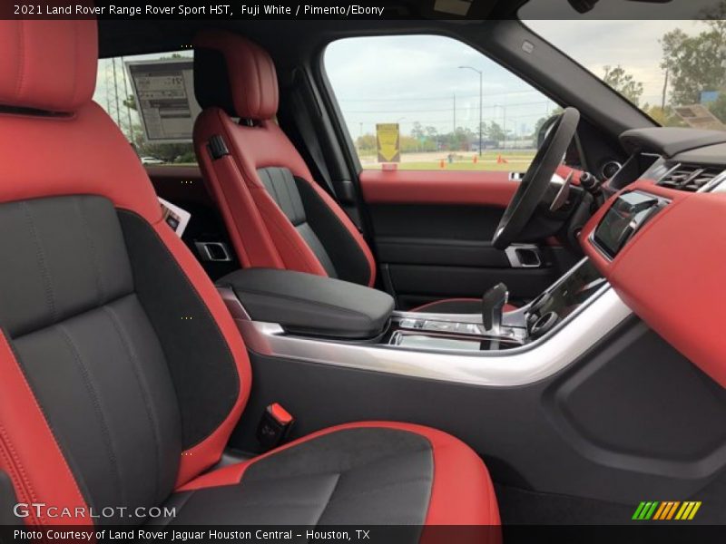 Front Seat of 2021 Range Rover Sport HST