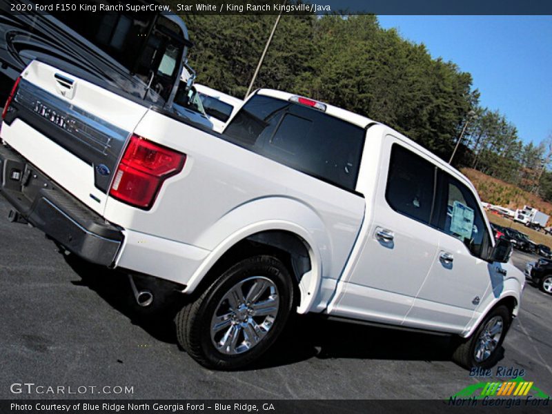 Star White / King Ranch Kingsville/Java 2020 Ford F150 King Ranch SuperCrew