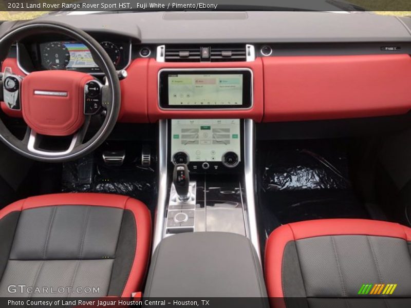 Dashboard of 2021 Range Rover Sport HST