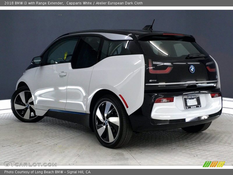 Capparis White / Atelier European Dark Cloth 2018 BMW i3 with Range Extender