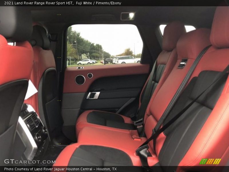 Rear Seat of 2021 Range Rover Sport HST