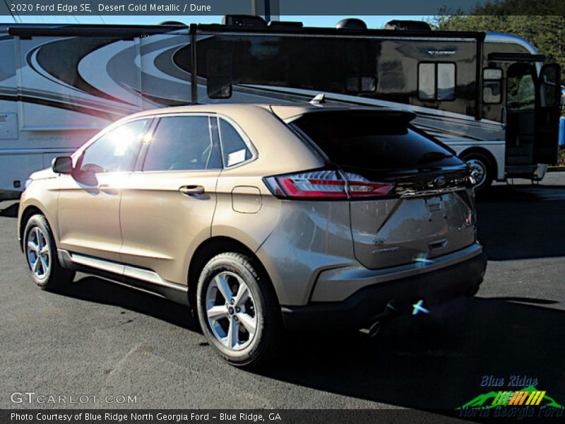 Desert Gold Metallic / Dune 2020 Ford Edge SE