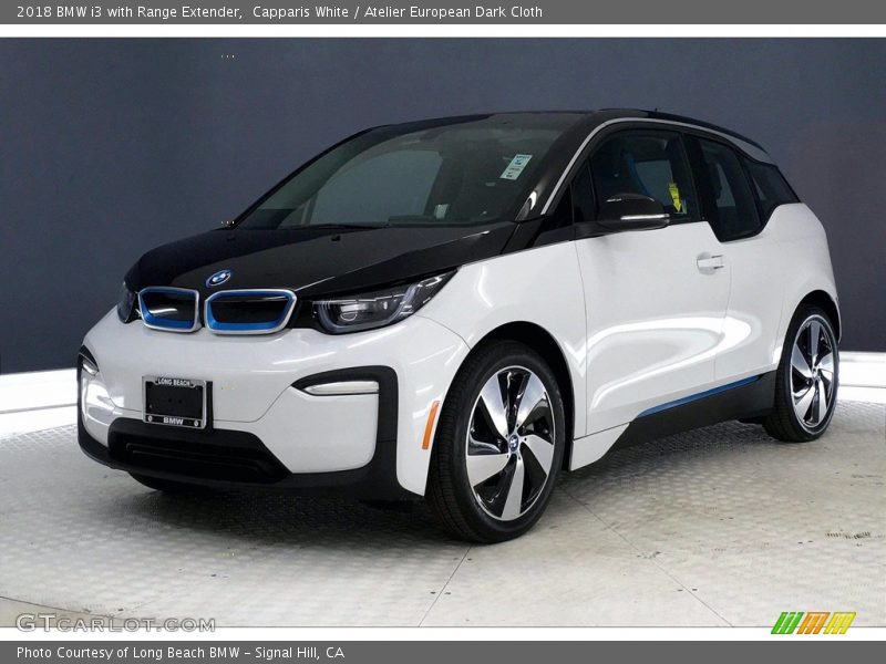 Capparis White / Atelier European Dark Cloth 2018 BMW i3 with Range Extender