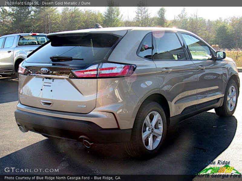 Desert Gold Metallic / Dune 2020 Ford Edge SE