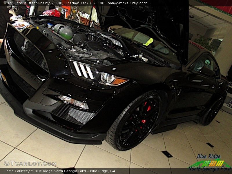 Shadow Black / GT500 Ebony/Smoke Gray Stitch 2020 Ford Mustang Shelby GT500