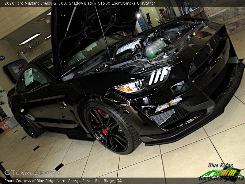 Shadow Black / GT500 Ebony/Smoke Gray Stitch 2020 Ford Mustang Shelby GT500