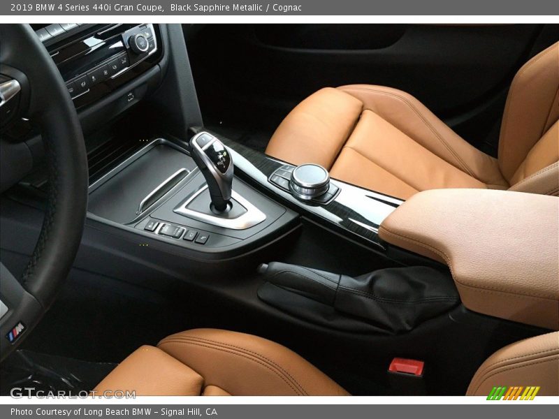 Black Sapphire Metallic / Cognac 2019 BMW 4 Series 440i Gran Coupe